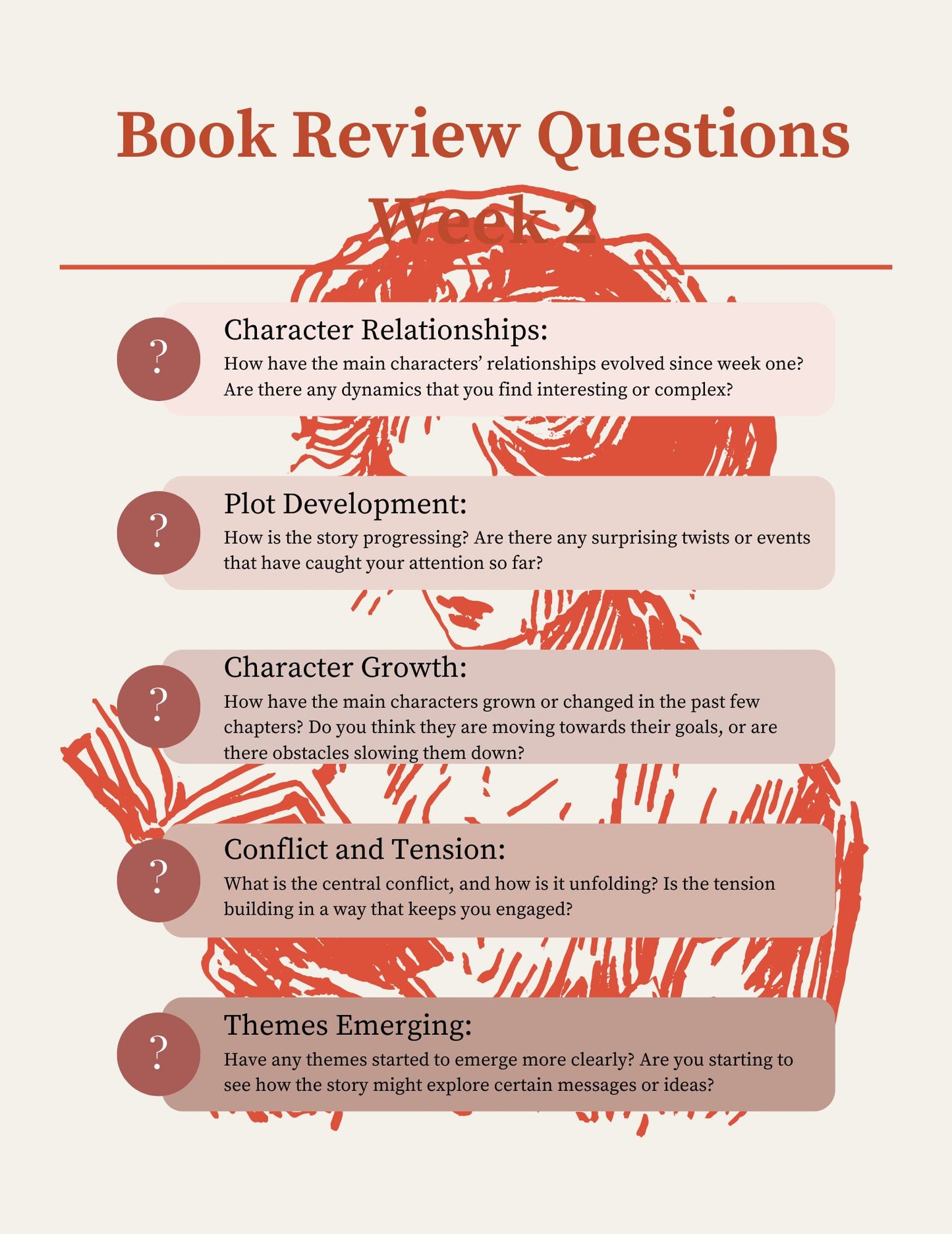 Book Club Discussion Starter Kit