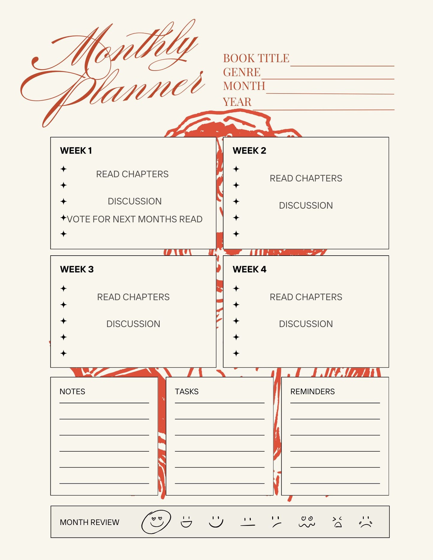 Book Club Discussion Starter Kit