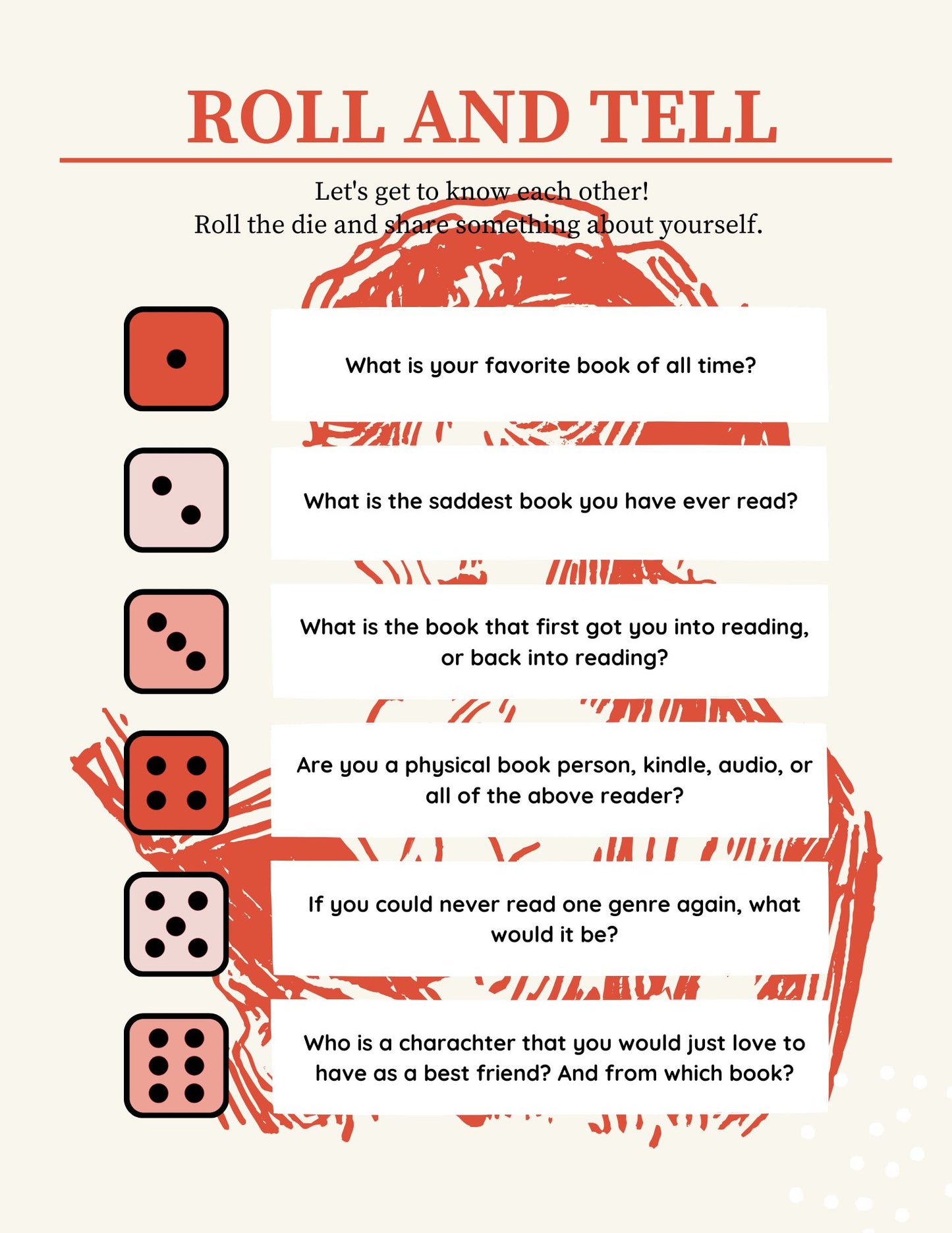 Book Club Discussion Starter Kit