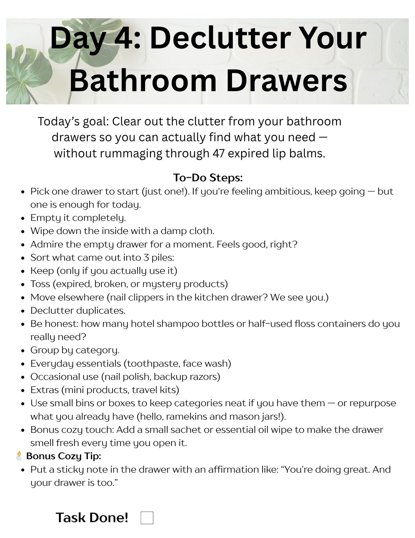 The Cozy Home Challenge — 21 Days to a Cleaner, Calmer Home