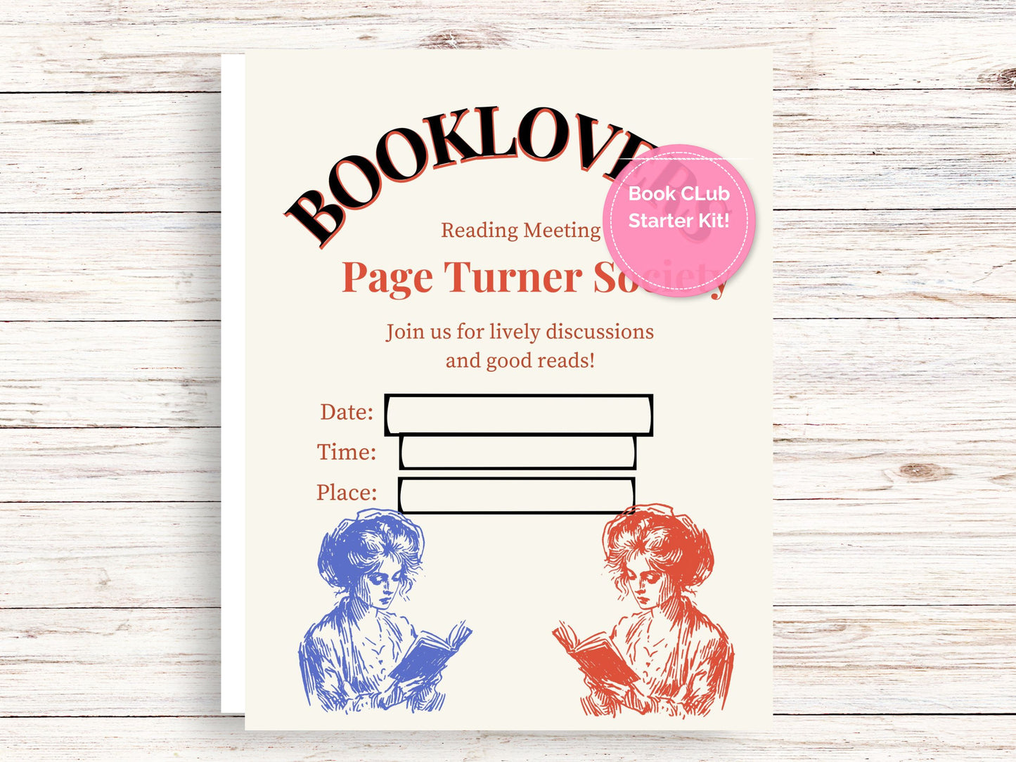 Book Club Discussion Starter Kit