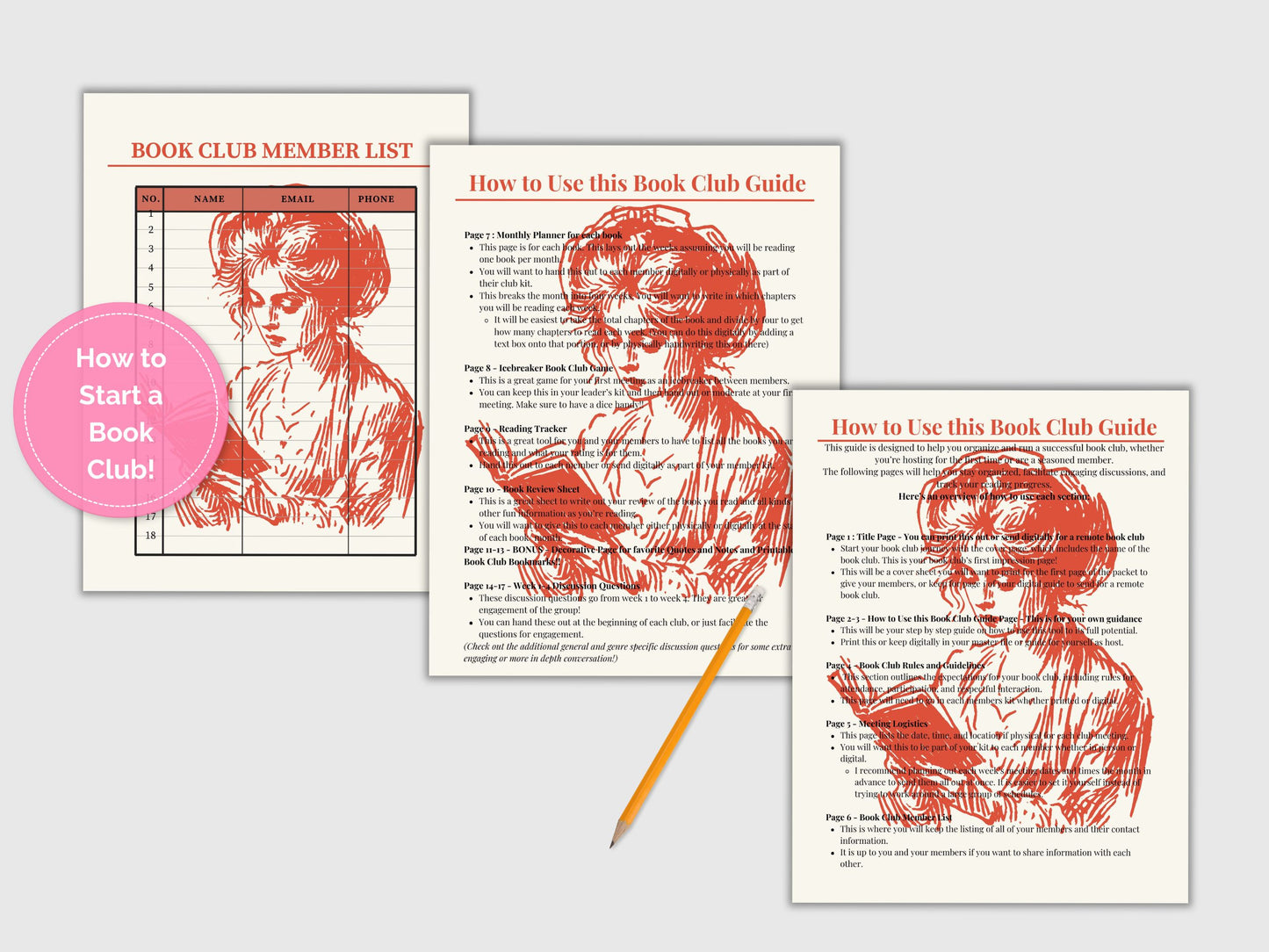 Book Club Discussion Starter Kit